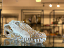 Load image into Gallery viewer, Huichol Alligator Skull