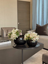 Load image into Gallery viewer, Black Talavera-Style Multipurpose Bowl