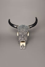 Load image into Gallery viewer, Huichol Cow Skull