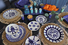 Load image into Gallery viewer, Azteca Dinnerware - Blue
